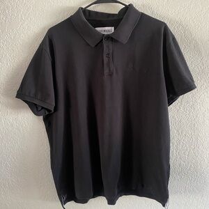Bikkembergs Black Polo Shirt with front logo Sz XL